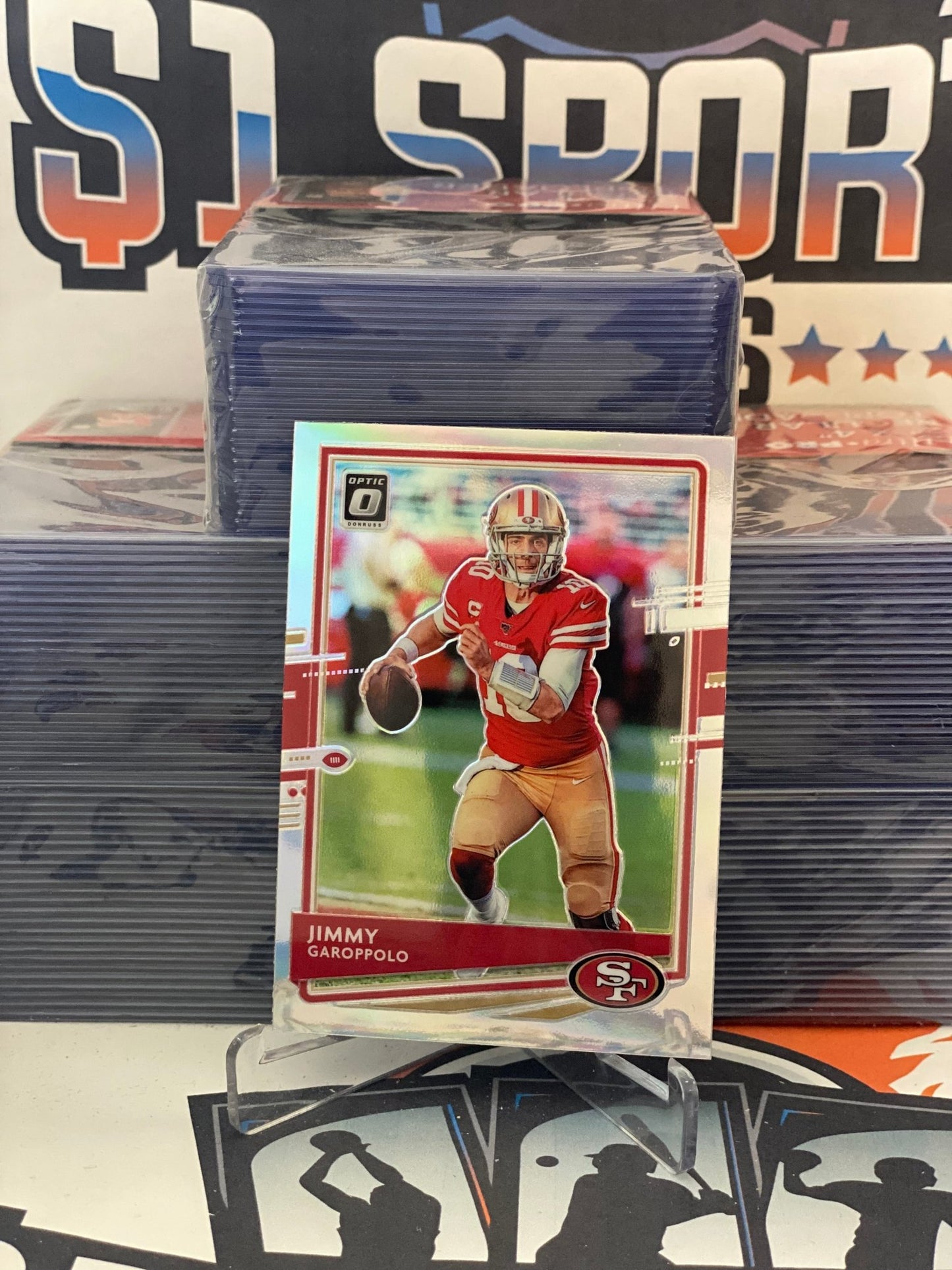 2020 Donruss Optic (Holo Prizm) Jimmy Garoppolo #86