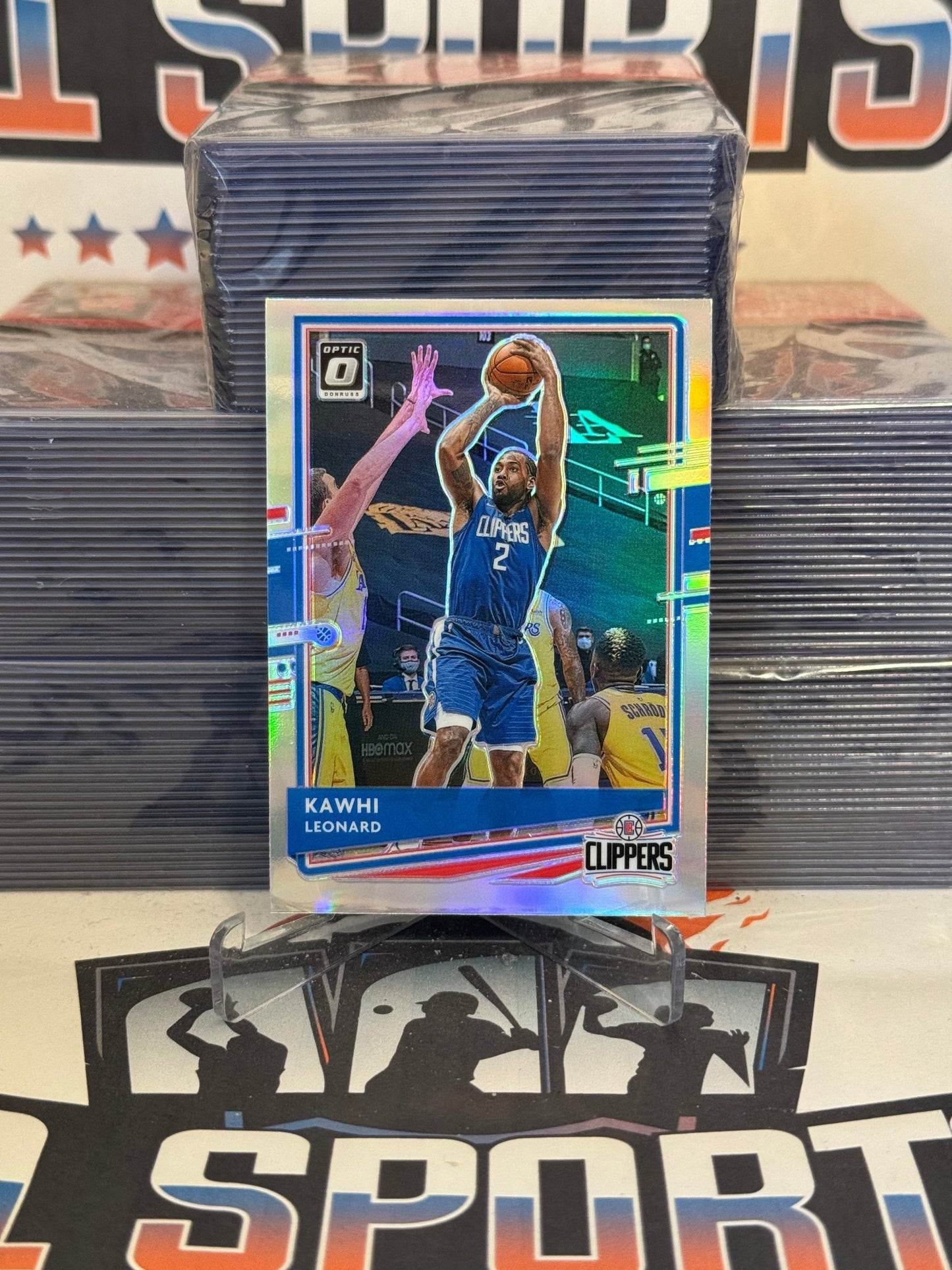 2020 Donruss Optic (Holo Prizm) Kawhi Leonard #125