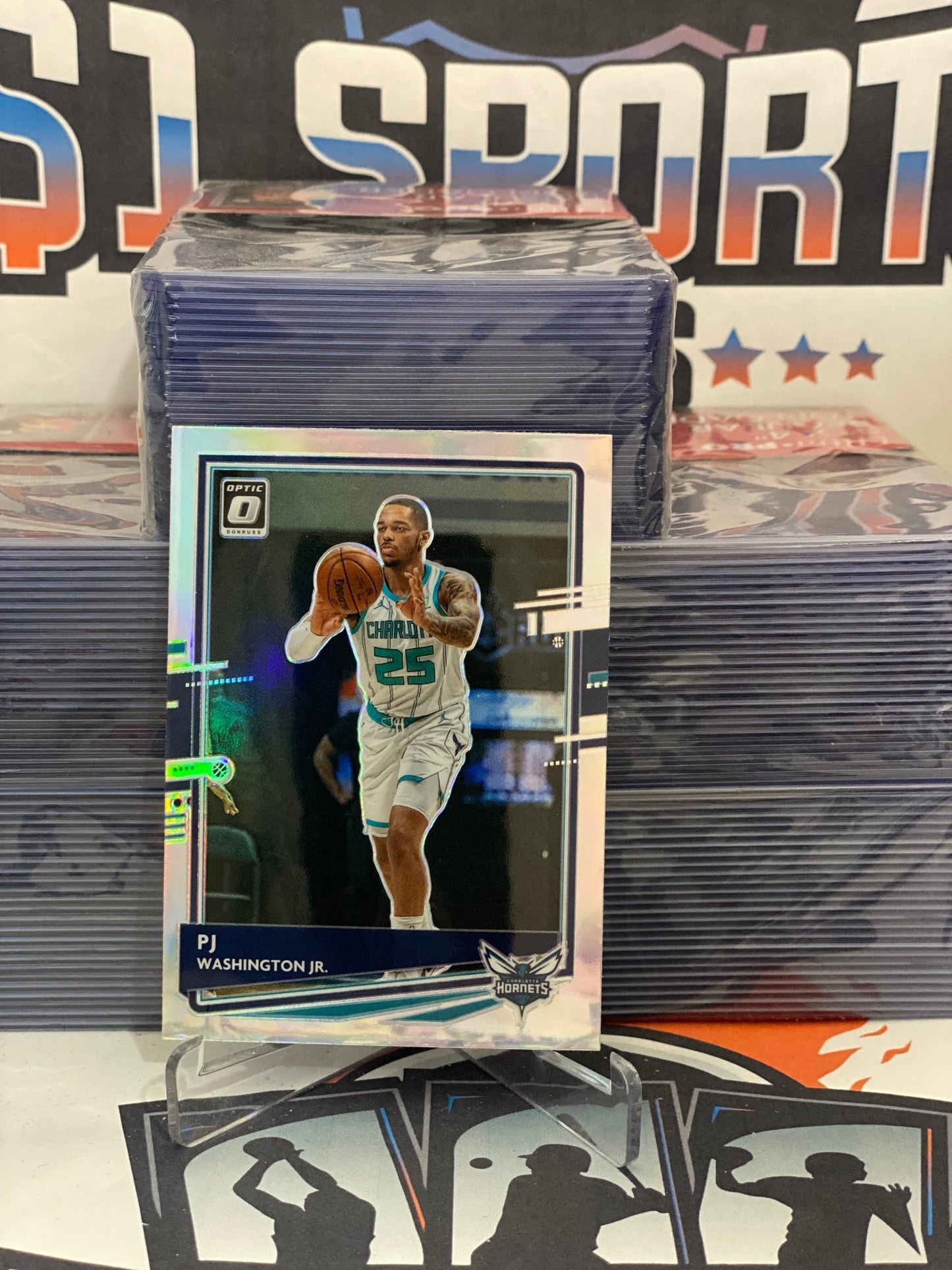 2020 Donruss Optic (Holo Prizm) PJ Washington Jr. #137