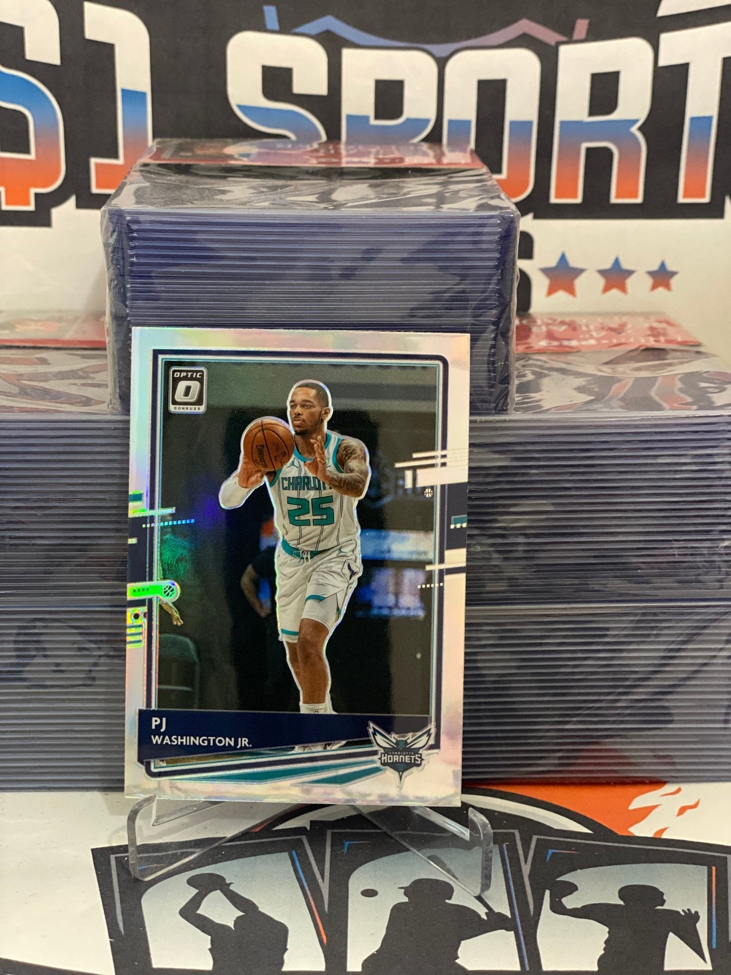 2020 Donruss Optic (Holo Prizm) PJ Washington Jr. #137