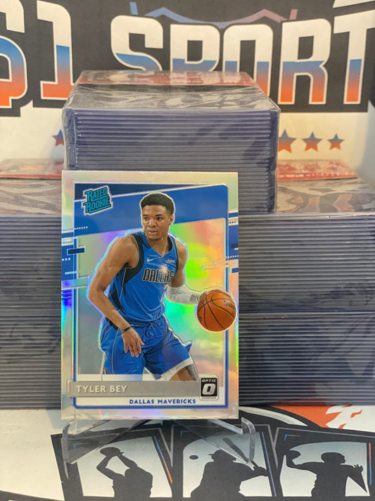 2020 Donruss Optic (Holo Prizm, Rated Rookie) Tyler Bey #186
