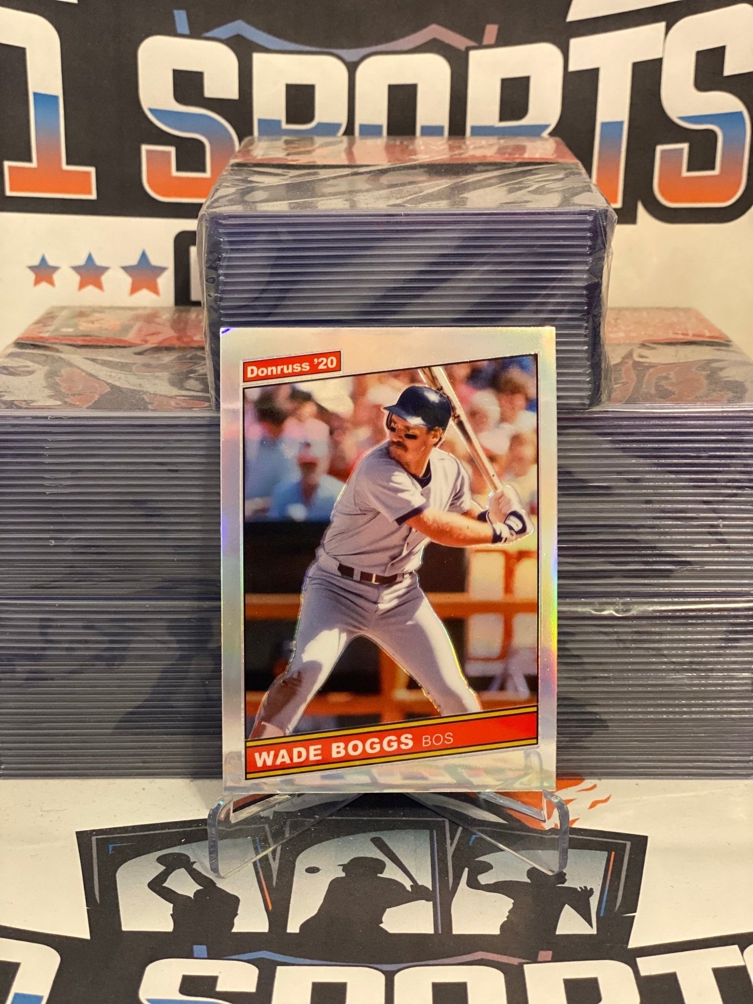 2020 Donruss Optic (Holo Prizm, Retro Series) Wade Boggs #R86-12