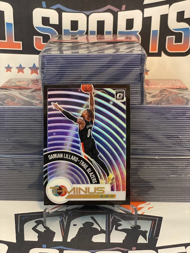 2020 Donruss Optic (Holo Prizm, T-Minus 3, 2, 1) Damian Lillard #14