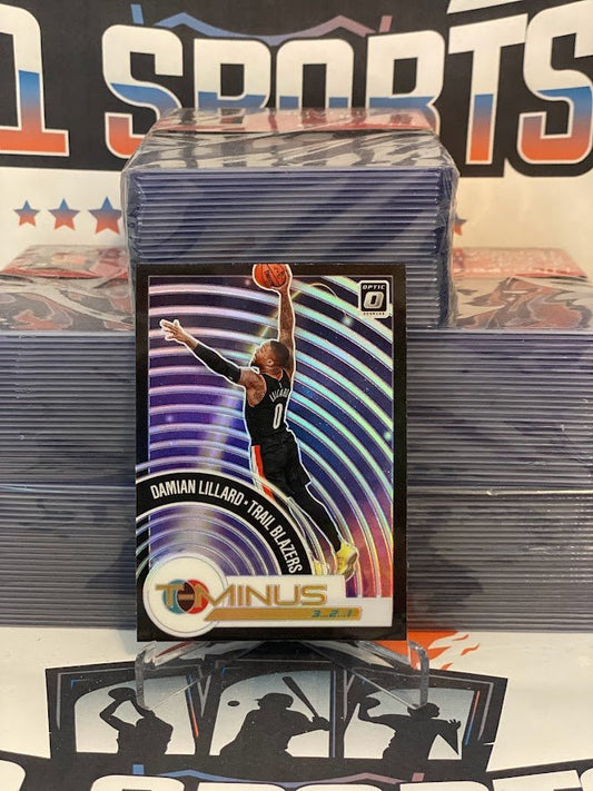 2020 Donruss Optic (Holo Prizm, T-Minus 3, 2, 1) Damian Lillard #14