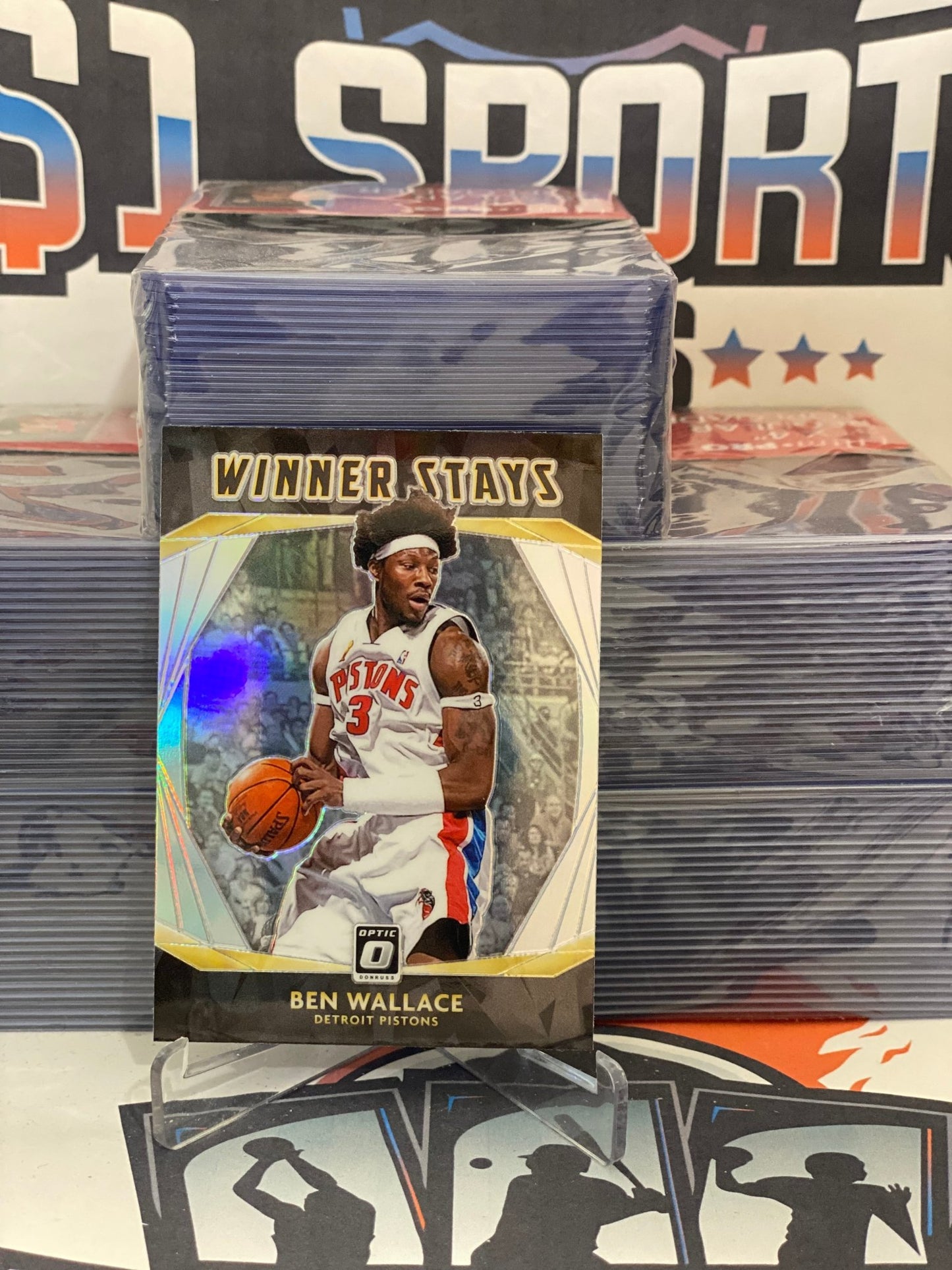 2020 Donruss Optic (Holo Prizm, Winner Stays) Ben Wallace #11