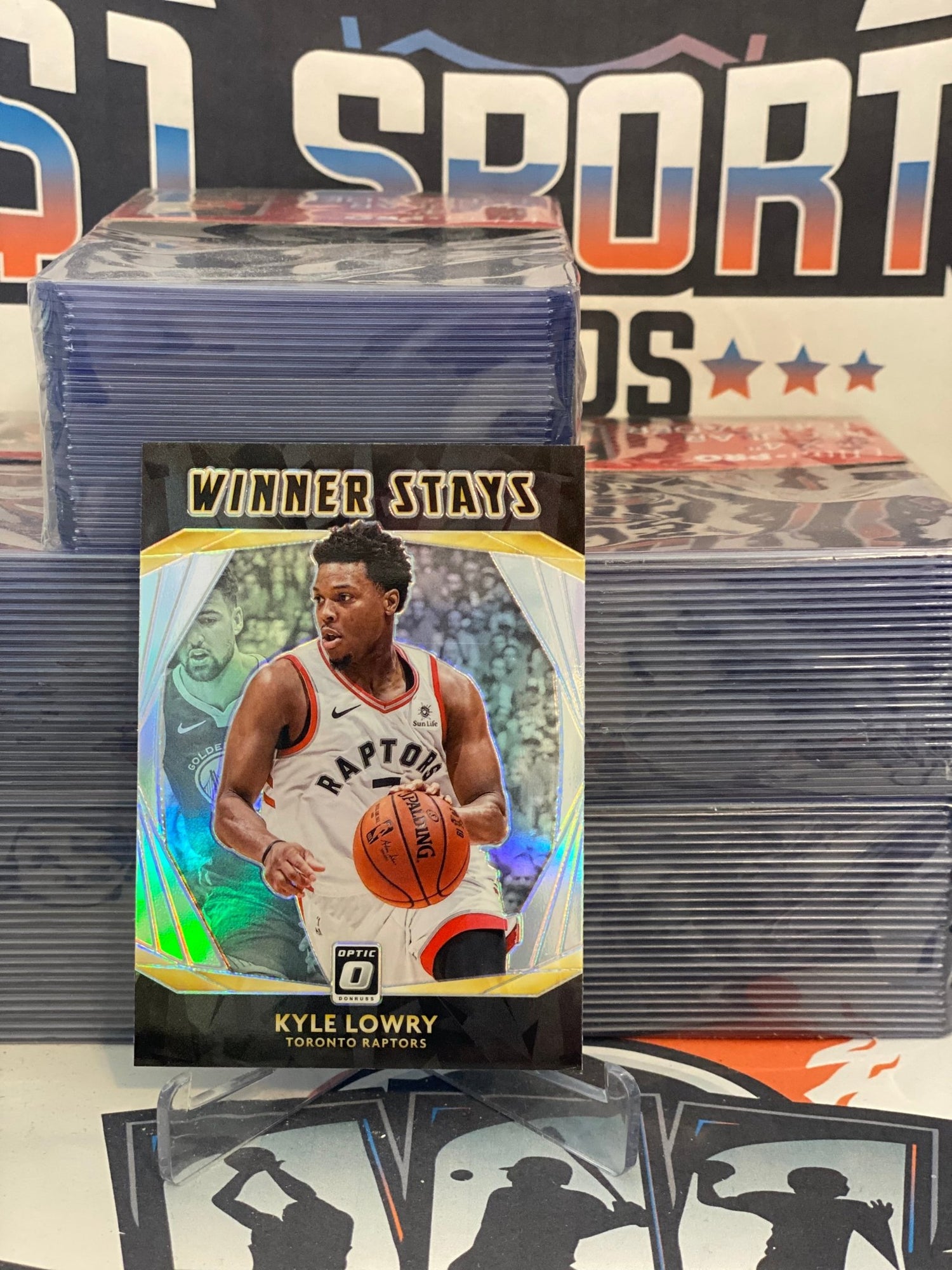 2020 Donruss Optic (Holo Prizm, Winner Stays) Kyle Lowry #5