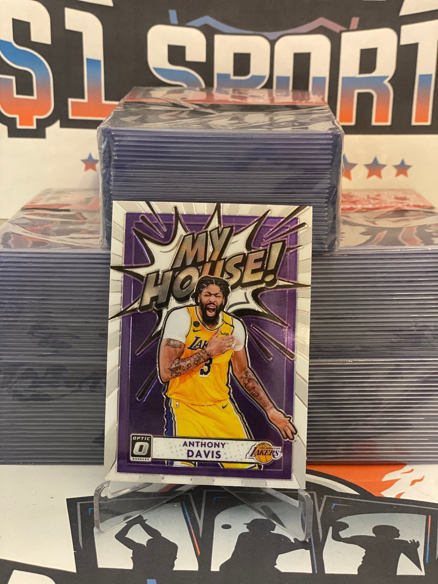 2020 Donruss Optic (My House!) Anthony Davis #20