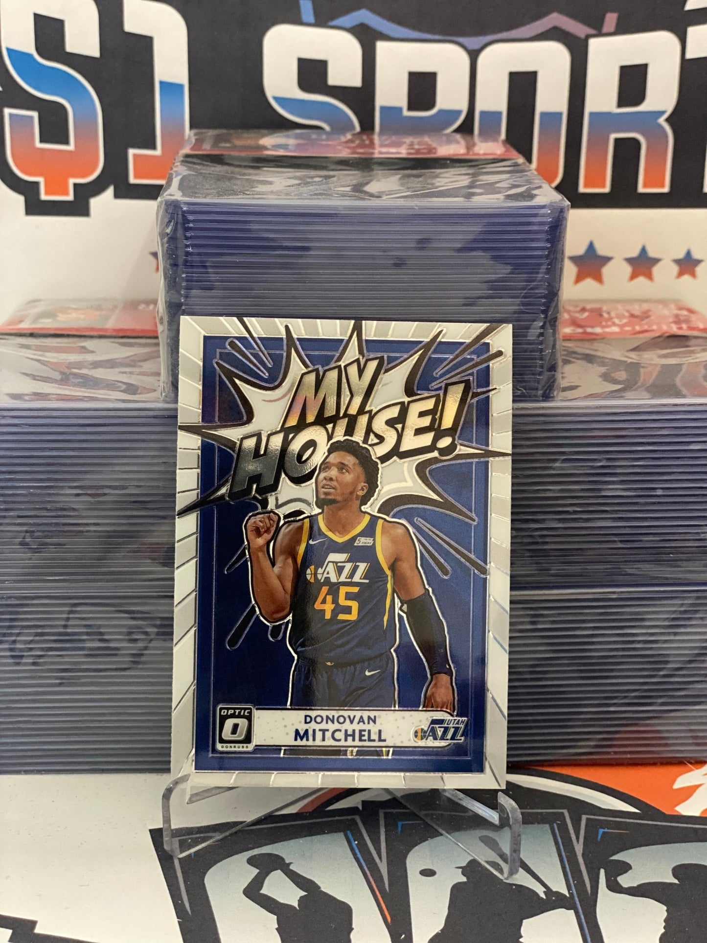 2020 Donruss Optic (My House!) Donovan Mitchell #10