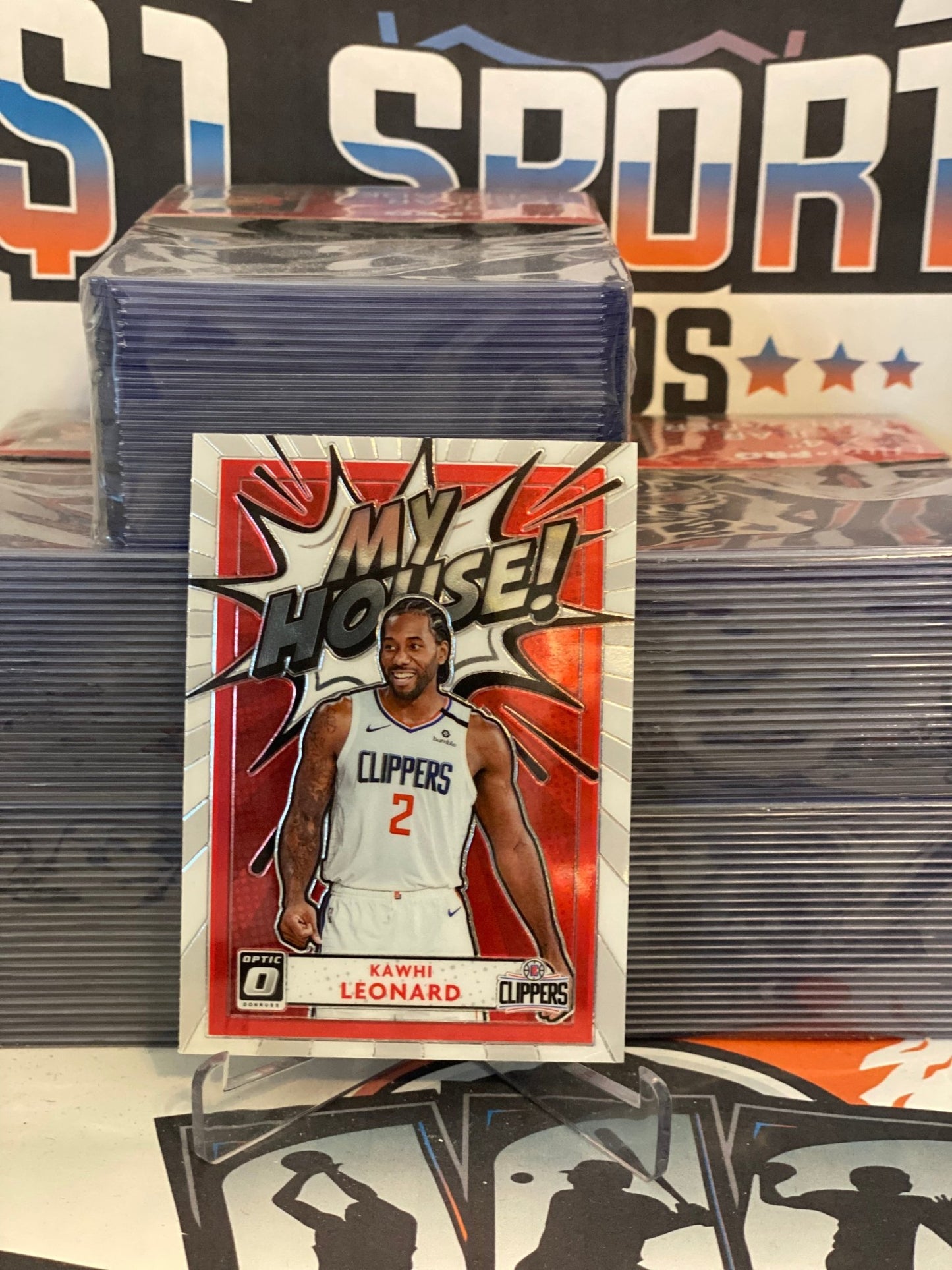 2020 Donruss Optic (My House!) Kawhi Leonard #19