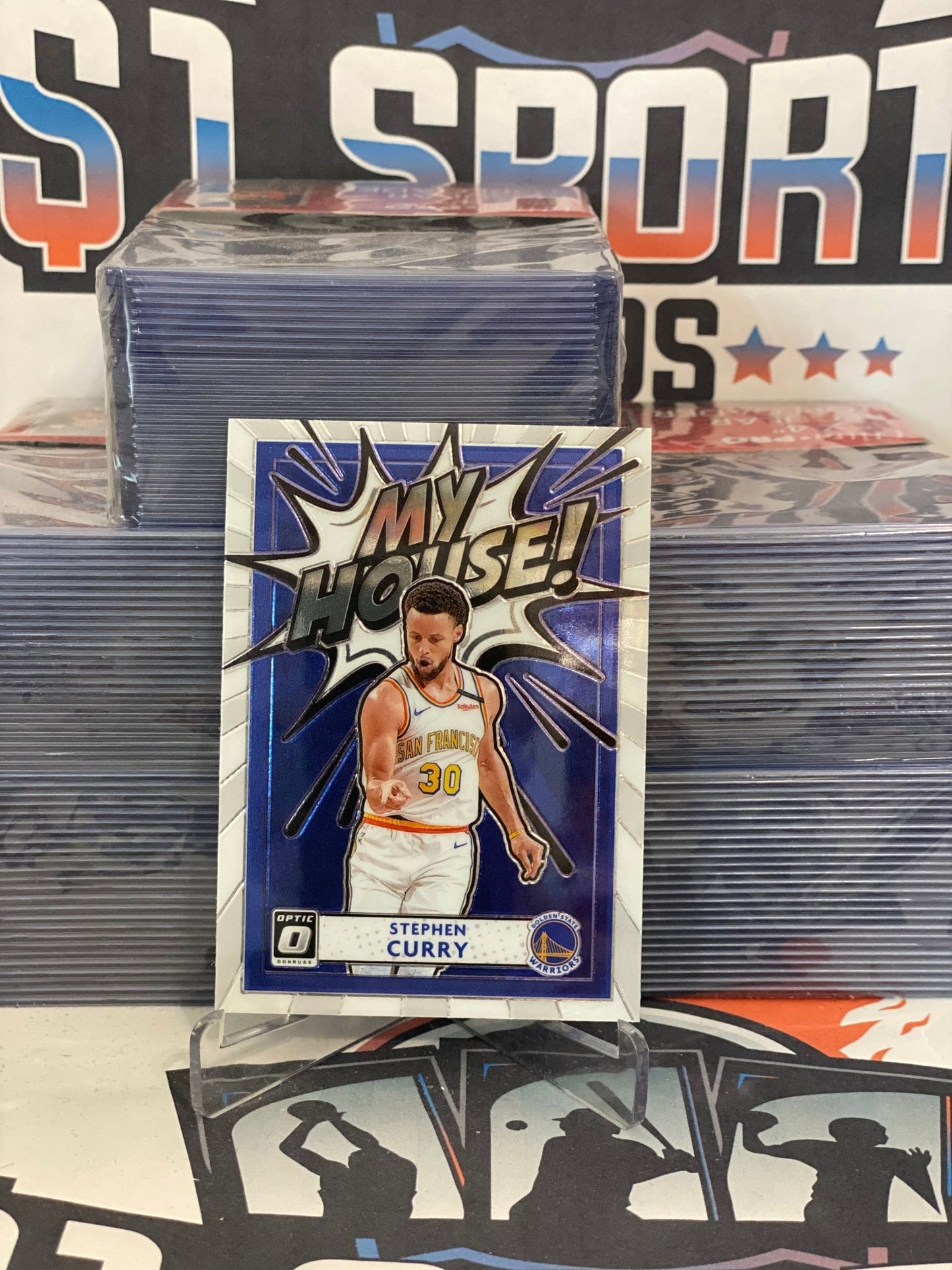 2020 Donruss Optic (My House!) Stephen Curry #5
