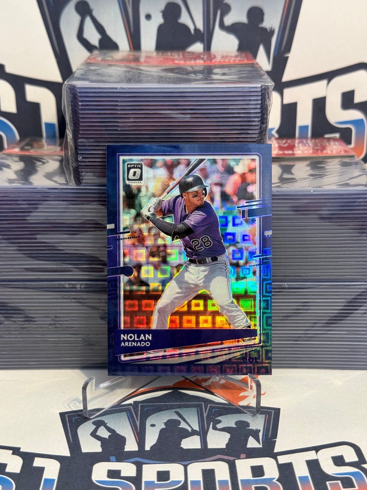 2020 Donruss Optic (Pandora Purple Prizm 49/99) Nolan Arenado #149