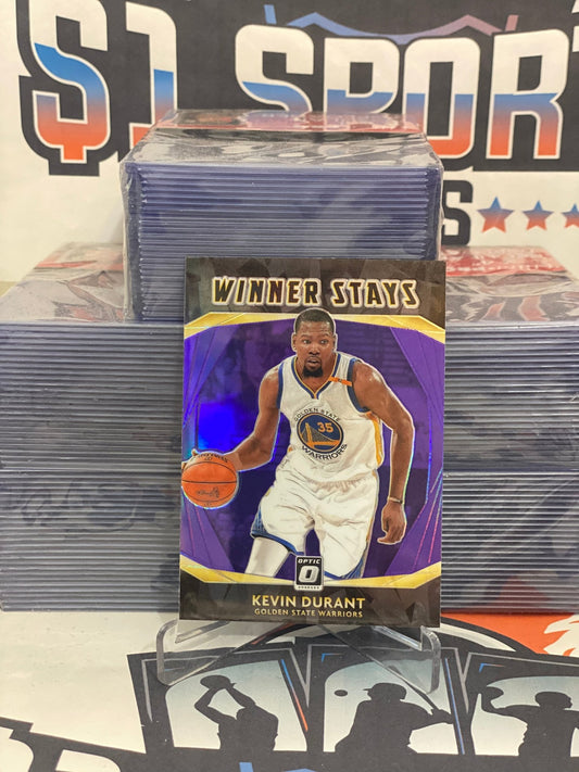 2020 Donruss Optic (Purple Prizm, Winner Stays) Kevin Durant #18
