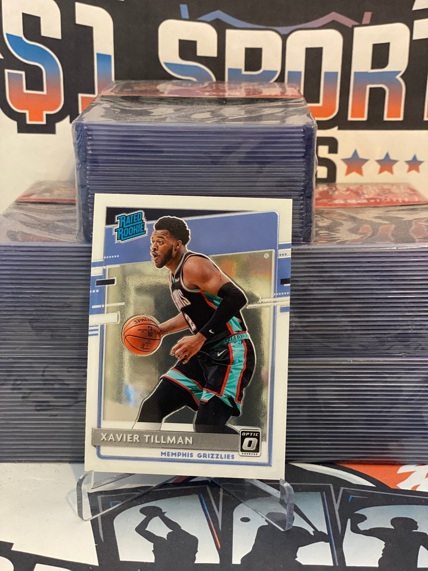 2020 Donruss Optic (Rated Rookie) Xavier Tillman #185