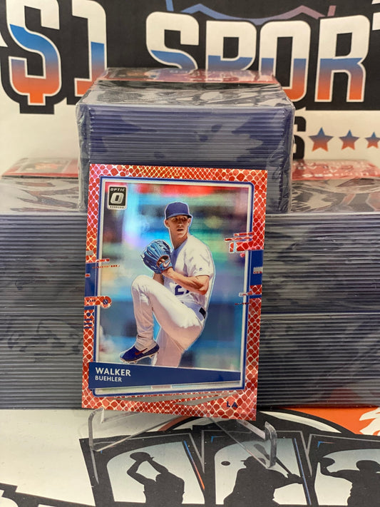 2020 Donruss Optic (Snakeskin Prizm 62/88) Walker Buehler #97