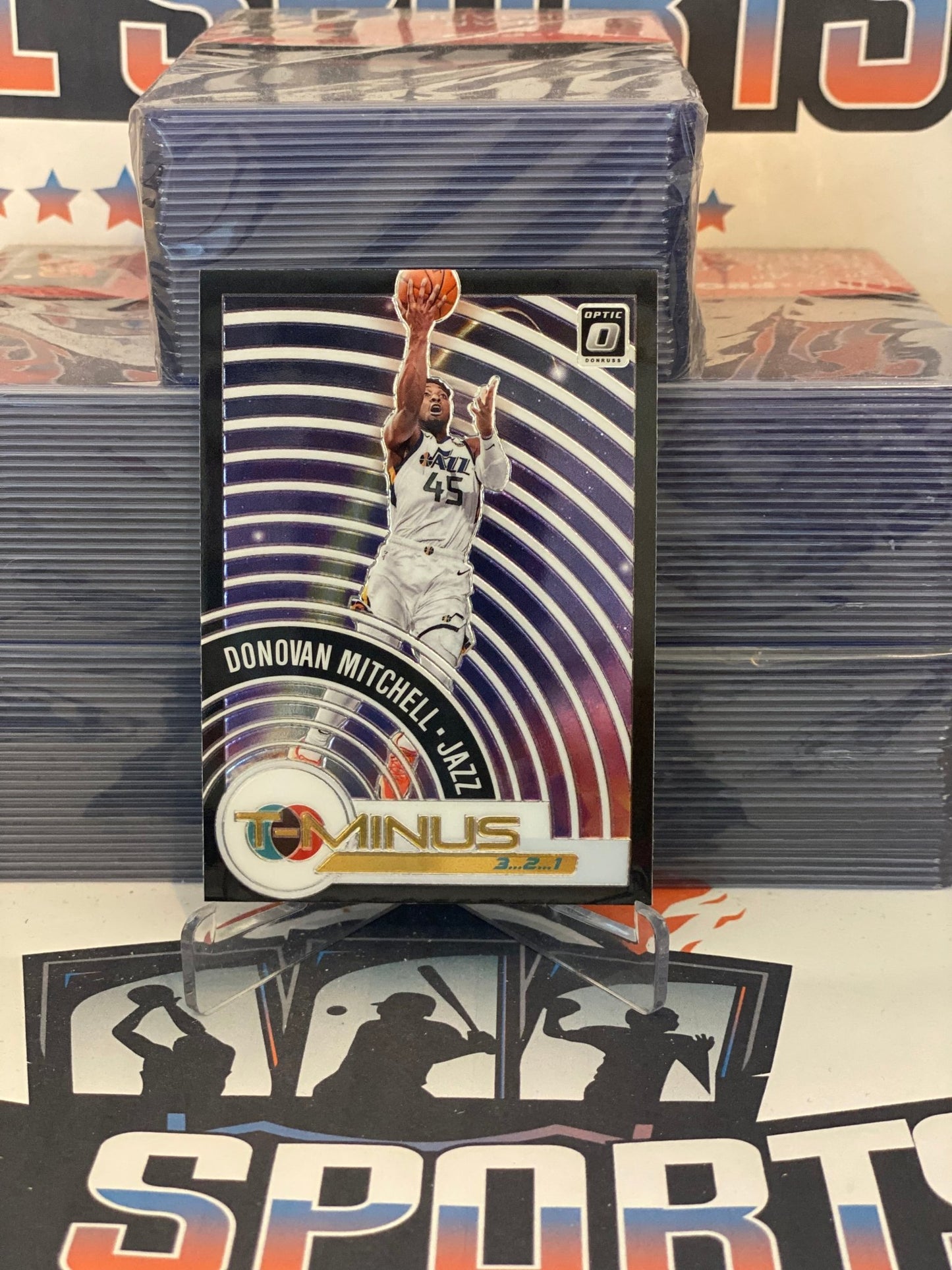 2020 Donruss Optic (T-Minus 3, 2, 1) Donovan Mitchell #6