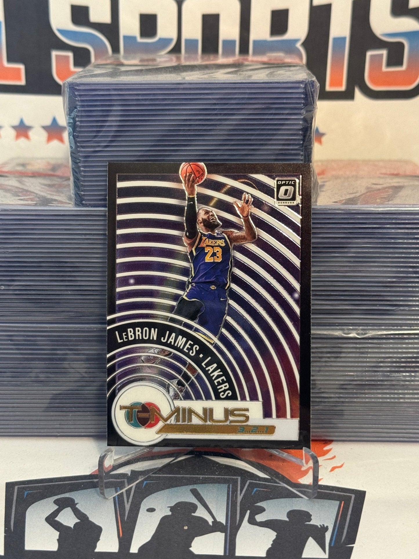 2020 Donruss Optic (T-Minus 3, 2, 1) LeBron James #9