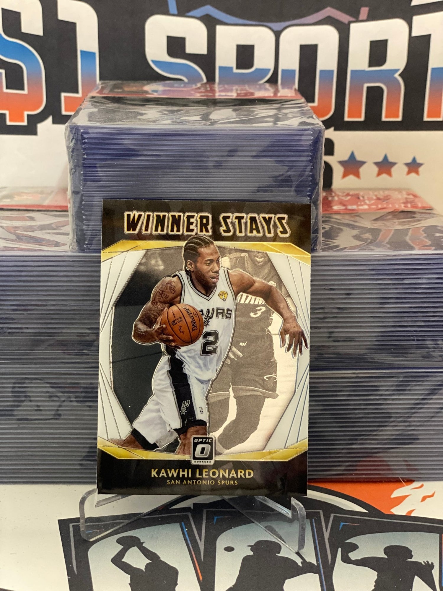 2020 Donruss Optic (Winner Stays) Kawhi Leonard #6