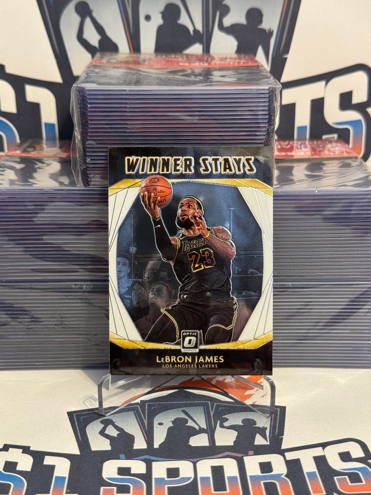 2020 Donruss Optic (Winner Stays) LeBron James #20