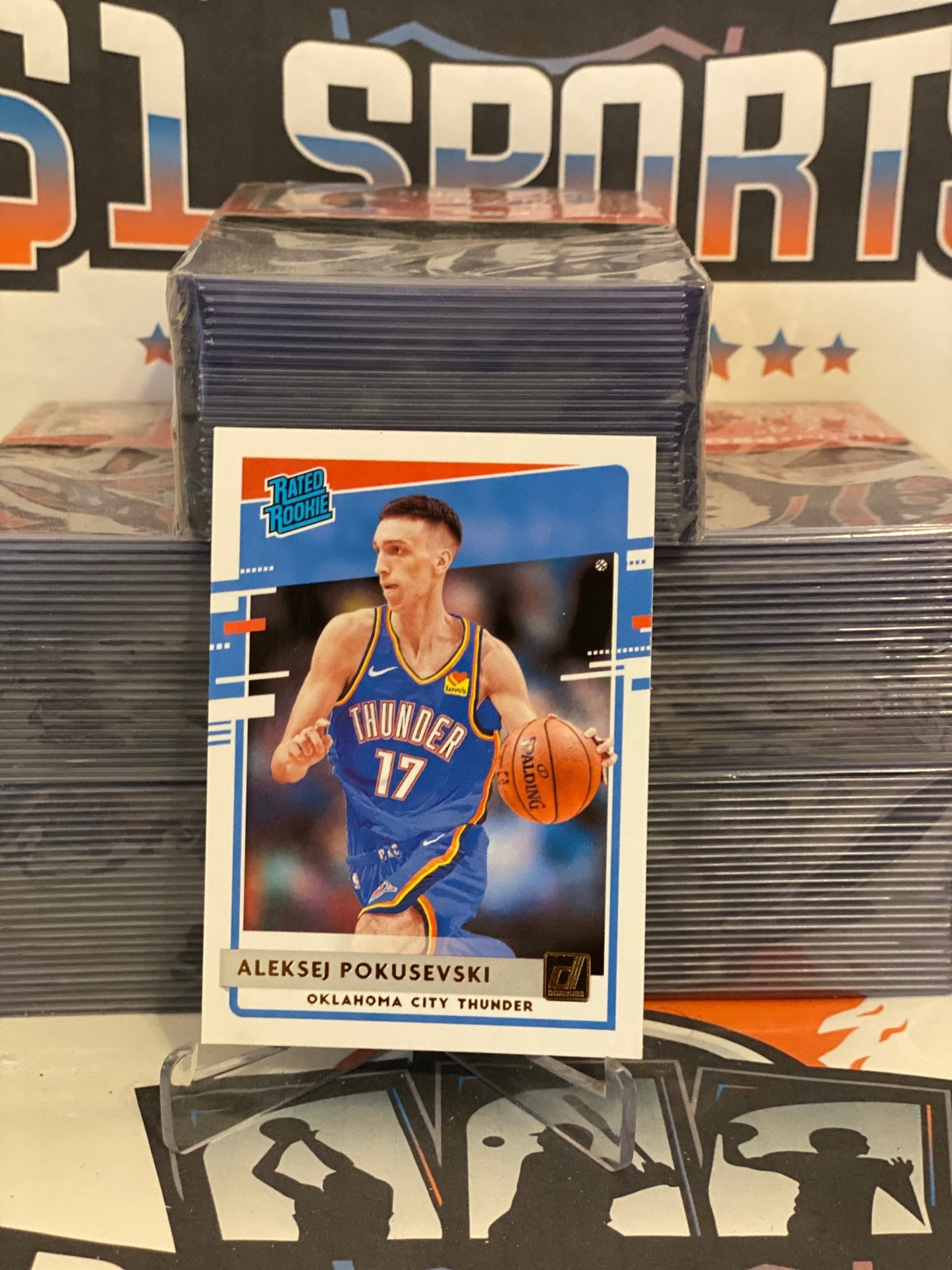 2020 Donruss (Rated Rookie) Aleksej Pokusevski #209