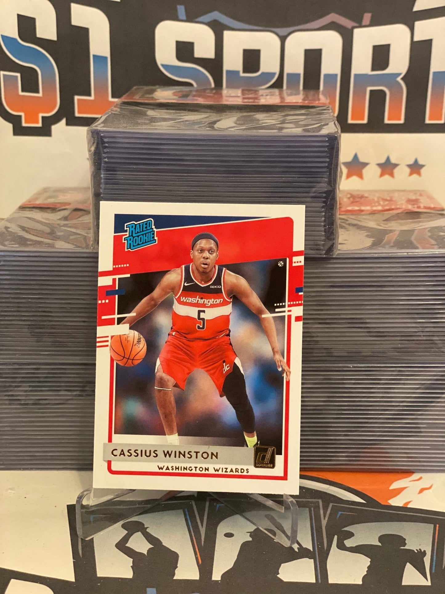 2020 Donruss (Rated Rookie) Cassius Winston #249