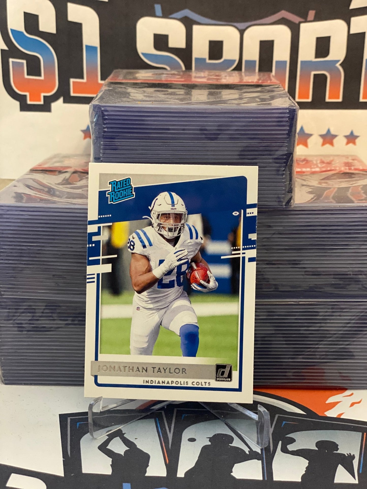 2020 Donruss (Rated Rookie) Jonathan Taylor #317