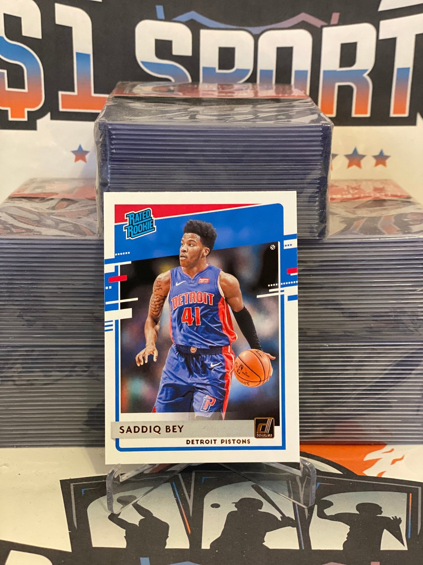 2020 Donruss (Rated Rookie) Saddiq Bey #210