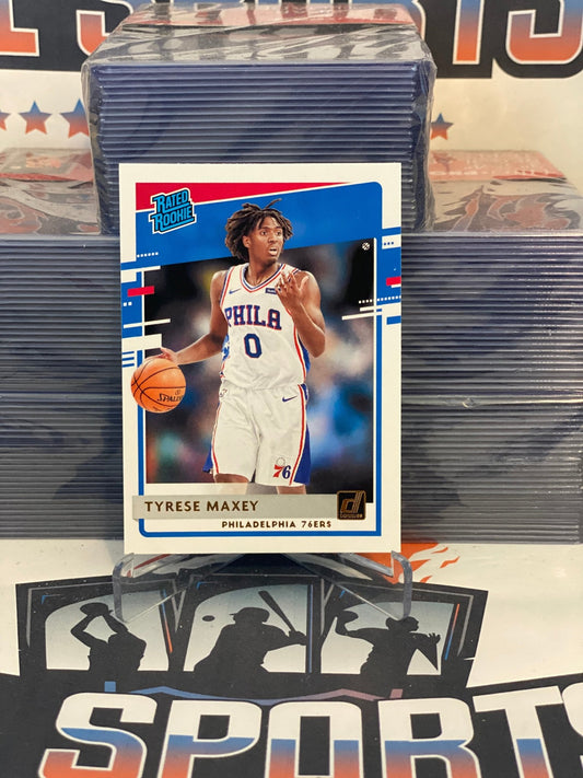 2020 Donruss (Rated Rookie) Tyrese Maxey #211