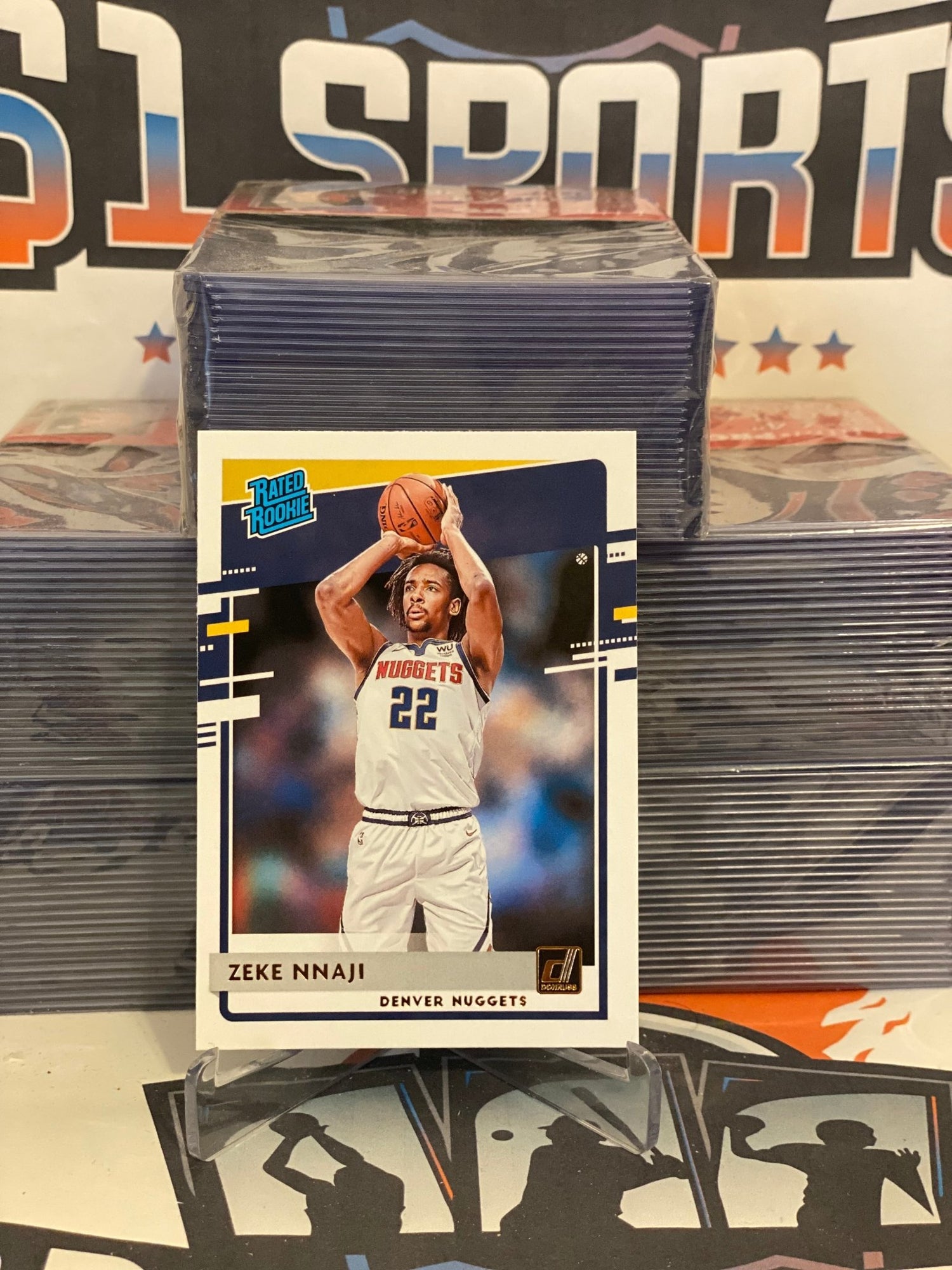 2020 Donruss (Rated Rookie) Zeke Nnaji #256