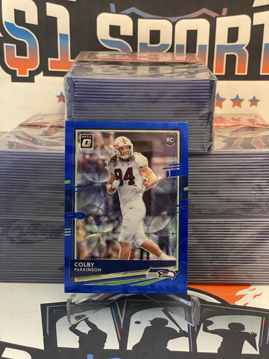 2020 Donuss Optic (Blue Scope Prizm) Colby Parkinson Rookie #127