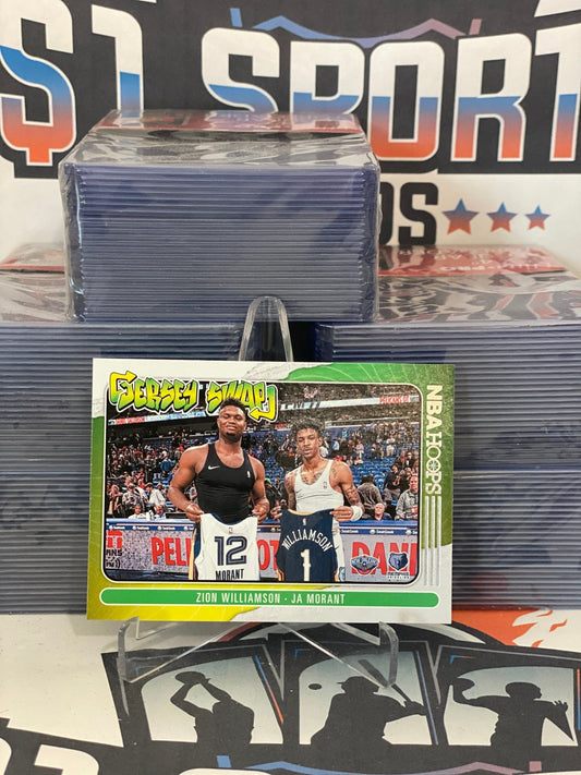 2020 NBA Hoops (Jersey Swaps) Zion Williamson & Ja Morant #10
