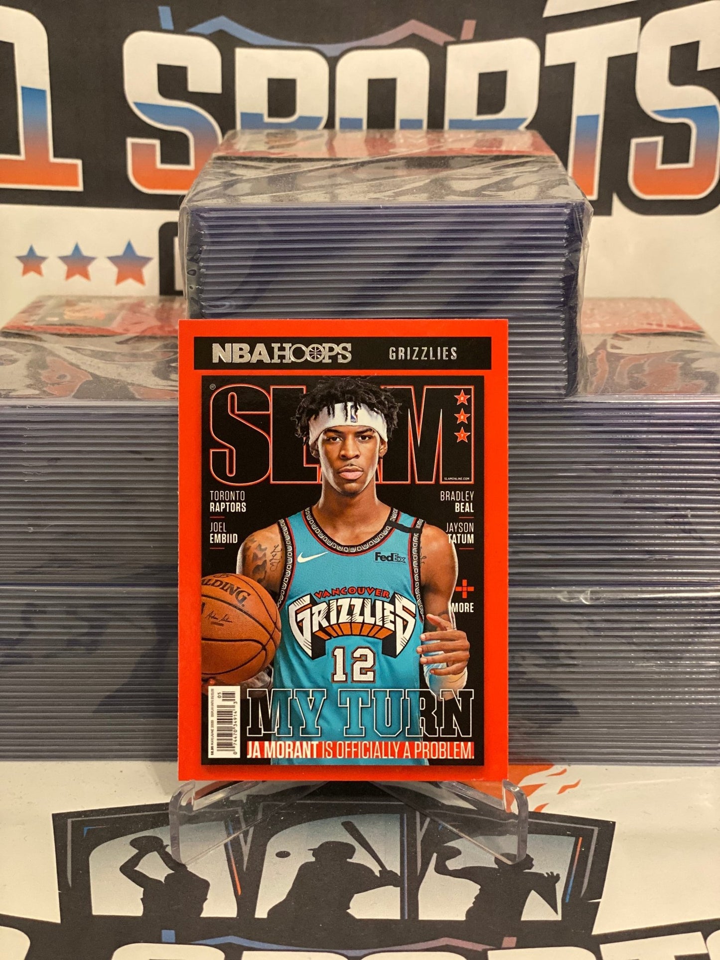 2020 NBA Hoops (SLAM Magazine) Ja Morant #18