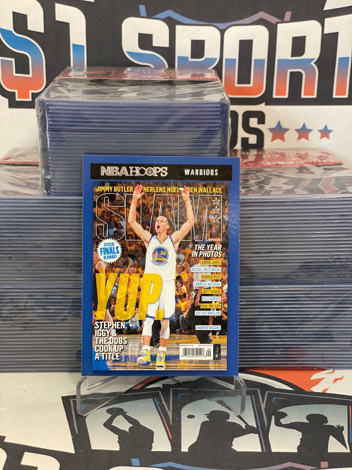 2020 NBA Hoops (Slam Magazine) Stephen Curry #4