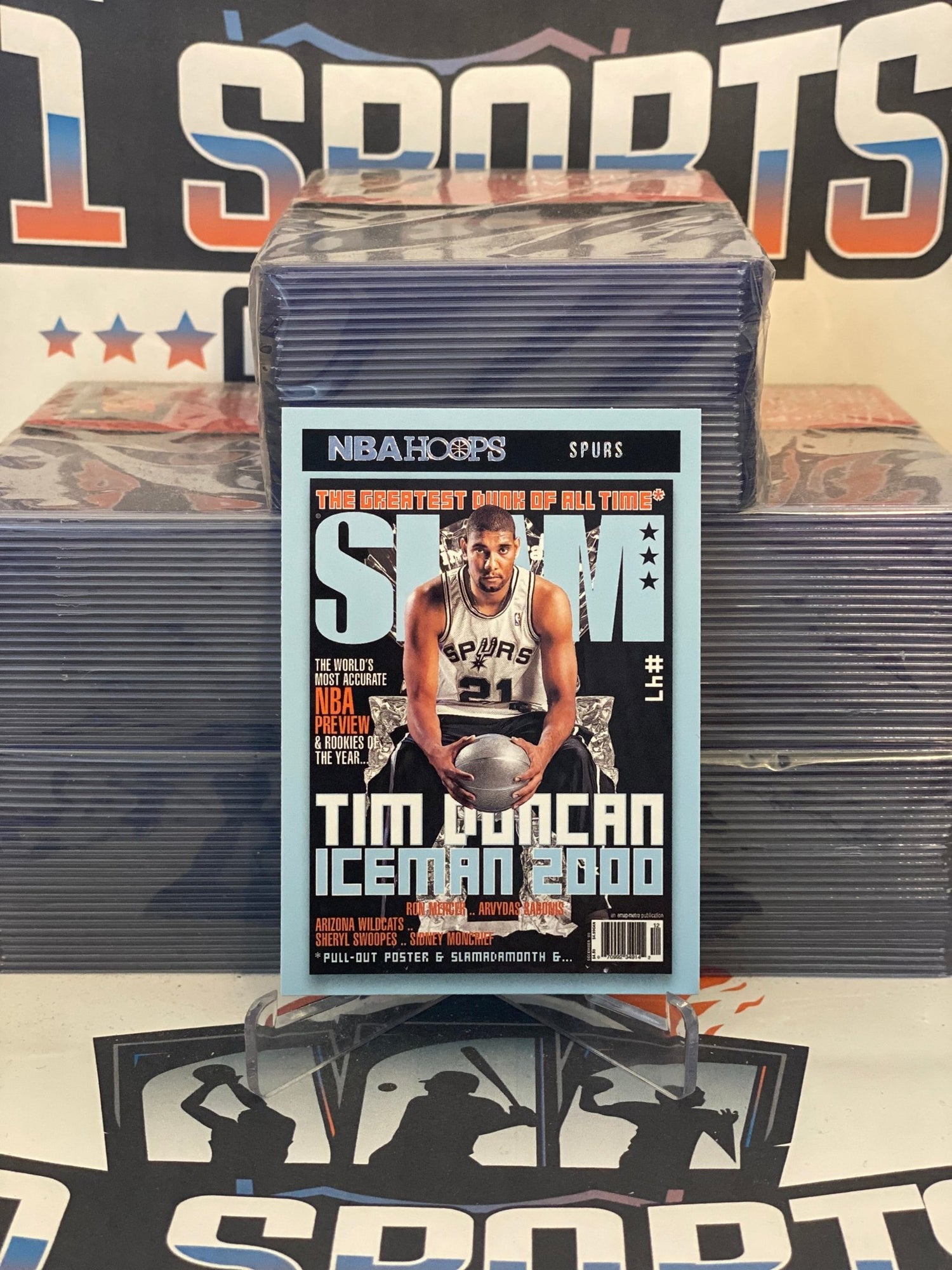 2020 NBA Hoops (SLAM Magazine) Tim Duncan #8