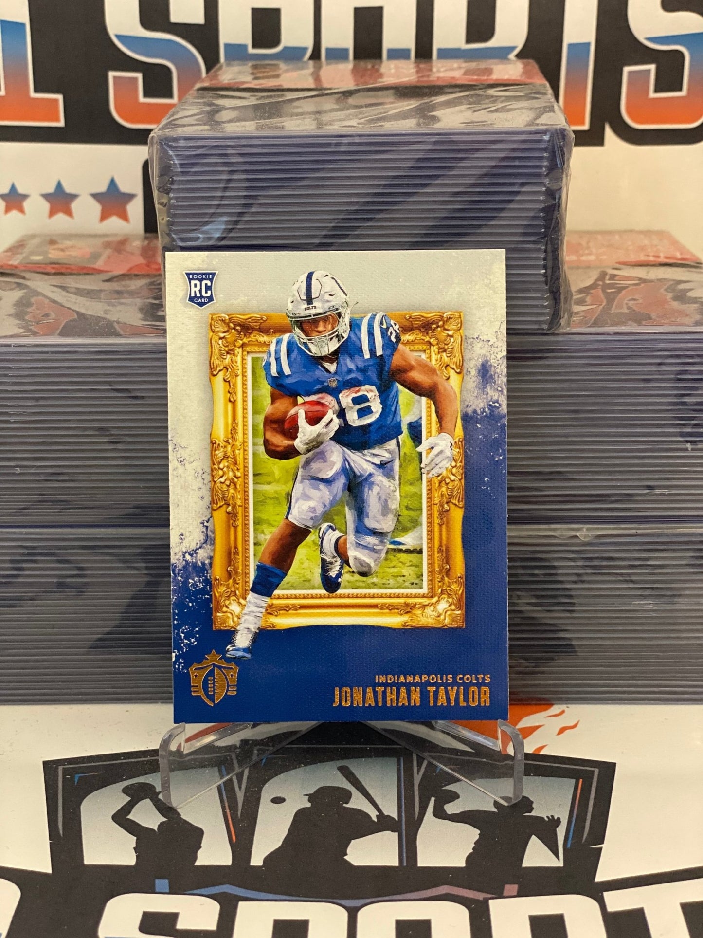 2020 Panini Chronicles (Bronze, Gridiron Kings) Jonathan Taylor Rookie #GK-12