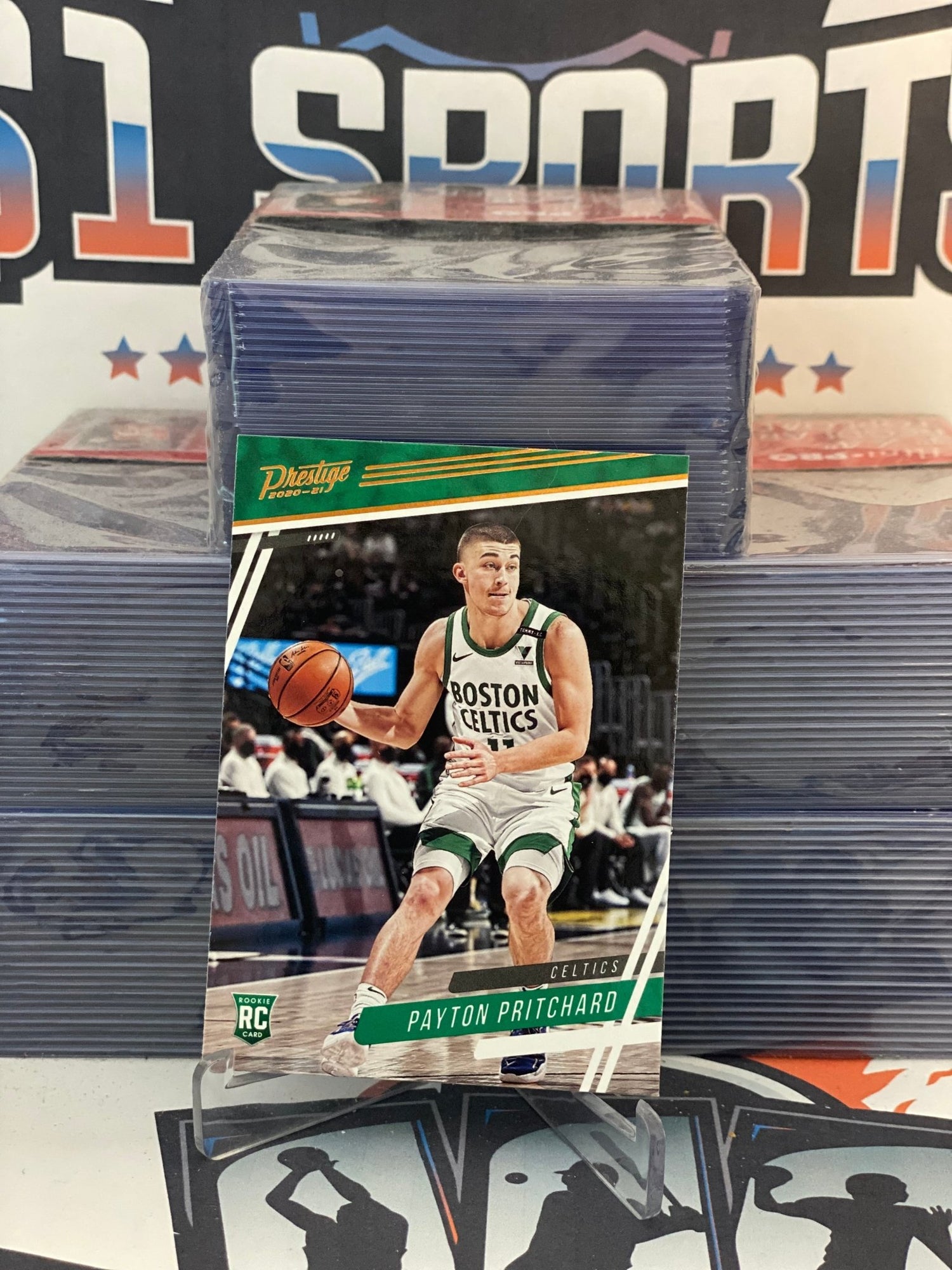 2020 Panini Chronicles (Bronze, Prestige) Payton Pritchard Rookie #66