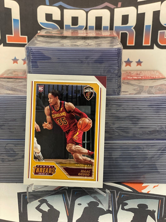 2020 Panini Chronicles (Bronze, Threads) Isaac Okoro Rookie #89