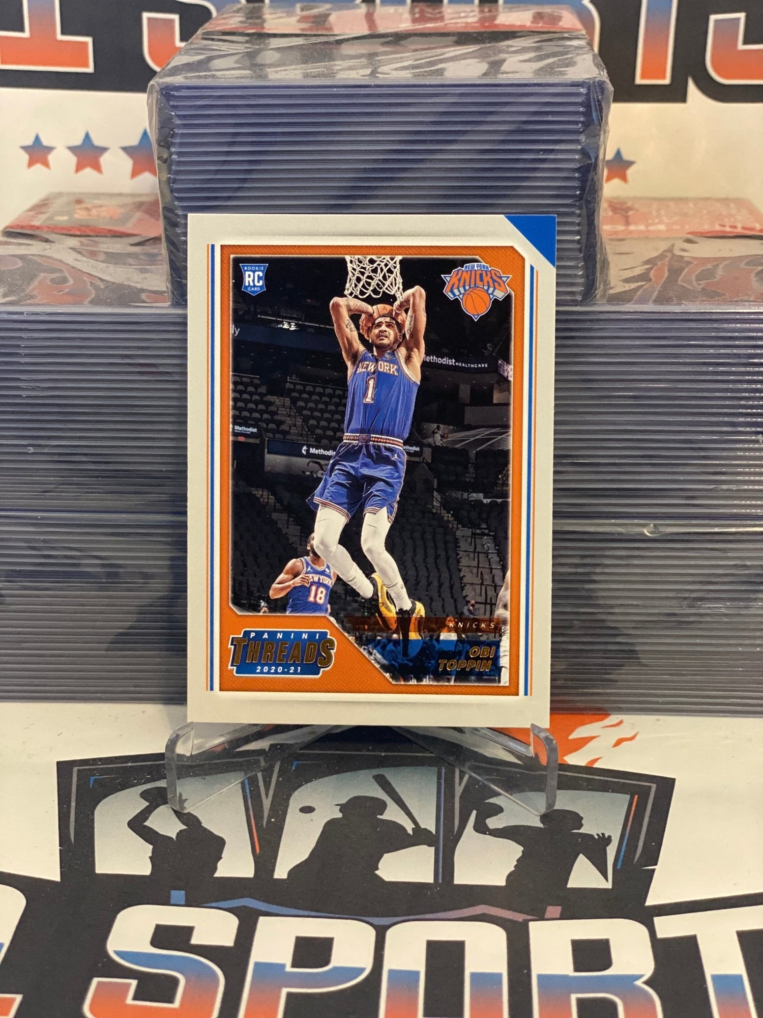 Obi Toppin New York Knicks 2020-21 Panini Chronicles Rookie 