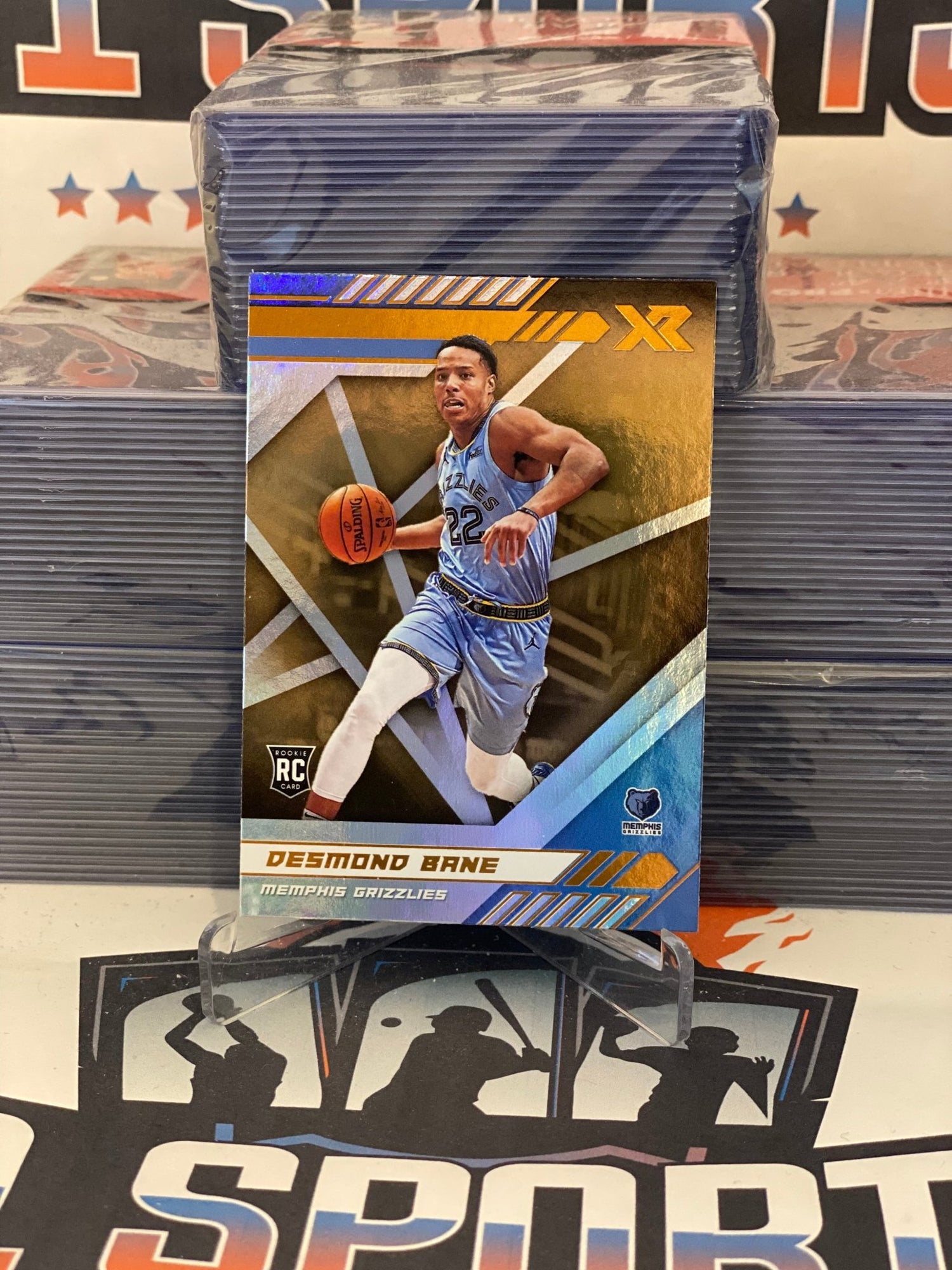 2020 Panini Chronicles (Bronze, Xr) Desmond Bane Rookie #279