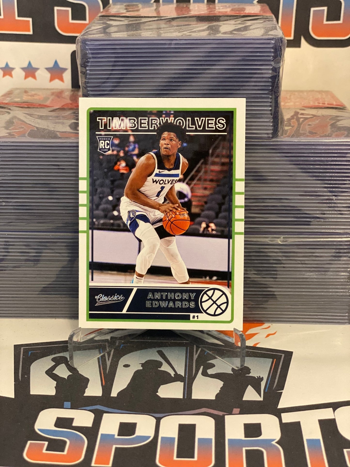 2020 Panini Chronicles (Classics) Anthony Edwards Rookie #625