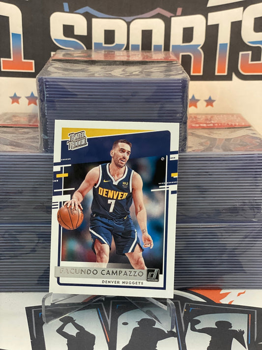 2020 Panini Chronicles (Donruss Rated Rookie) Facundo Campazzo #196