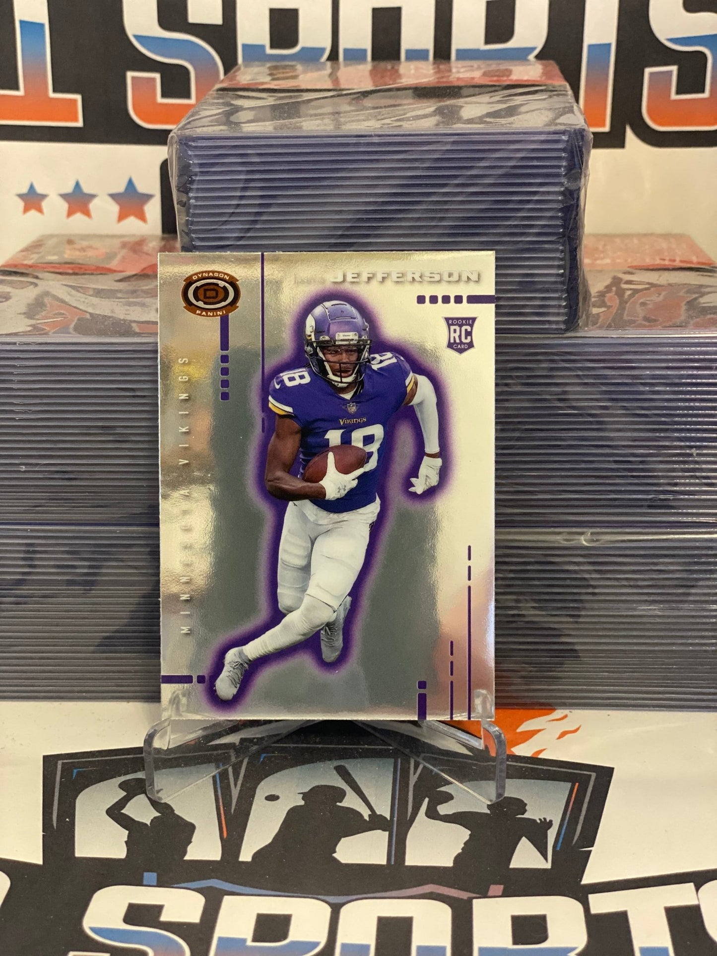 2020 Panini Chronicles (Dynagon) Justin Jefferson Rookie #D-9