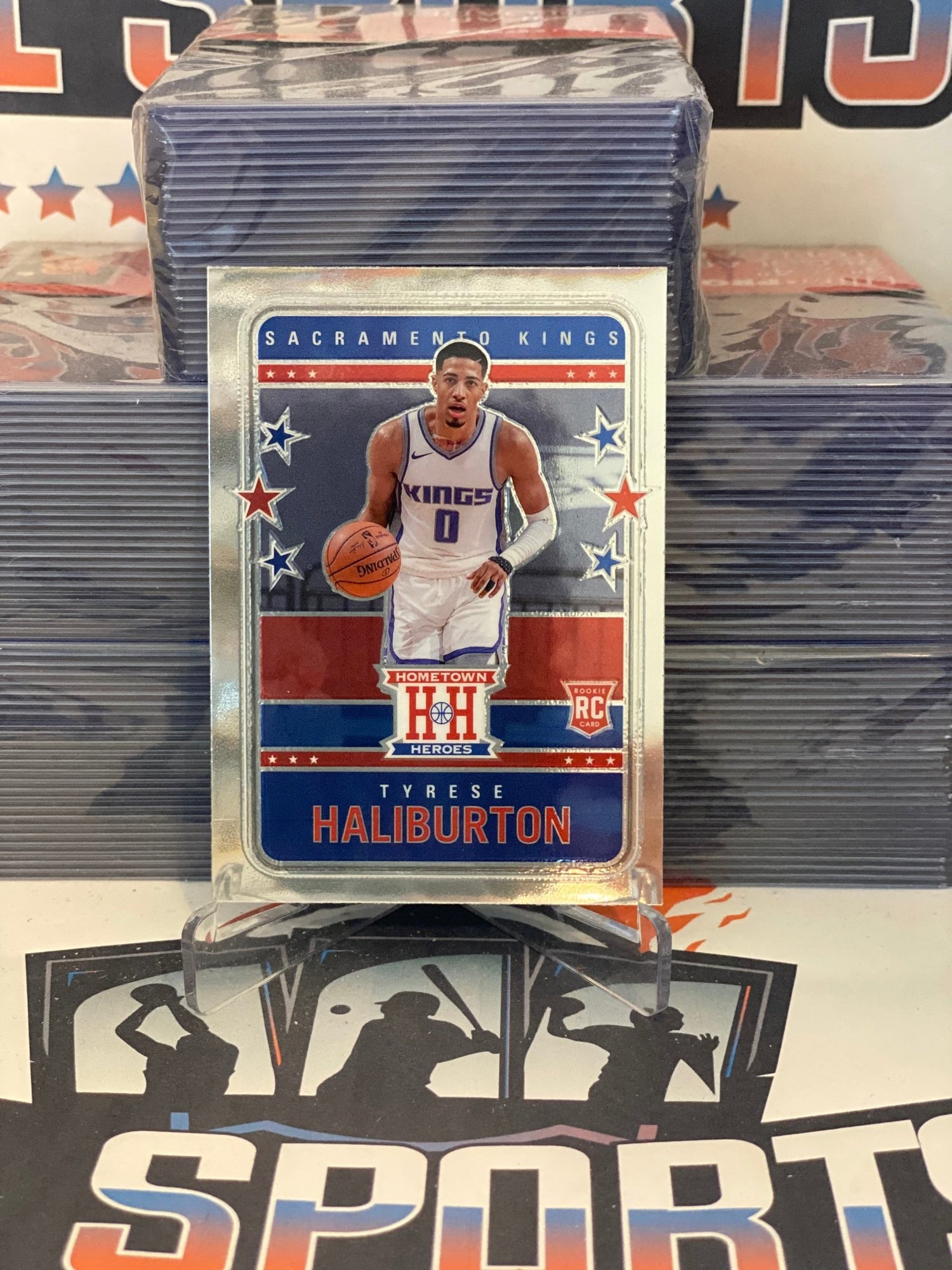 2020 Panini Chronicles (Hometown Heroes) Tyrese Haliburton Rookie #556