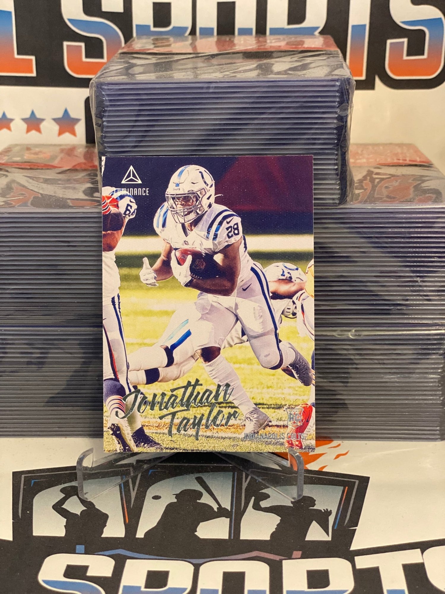 2020 Panini Chronicles (Luminance) Jonathan Taylor Rookie #215