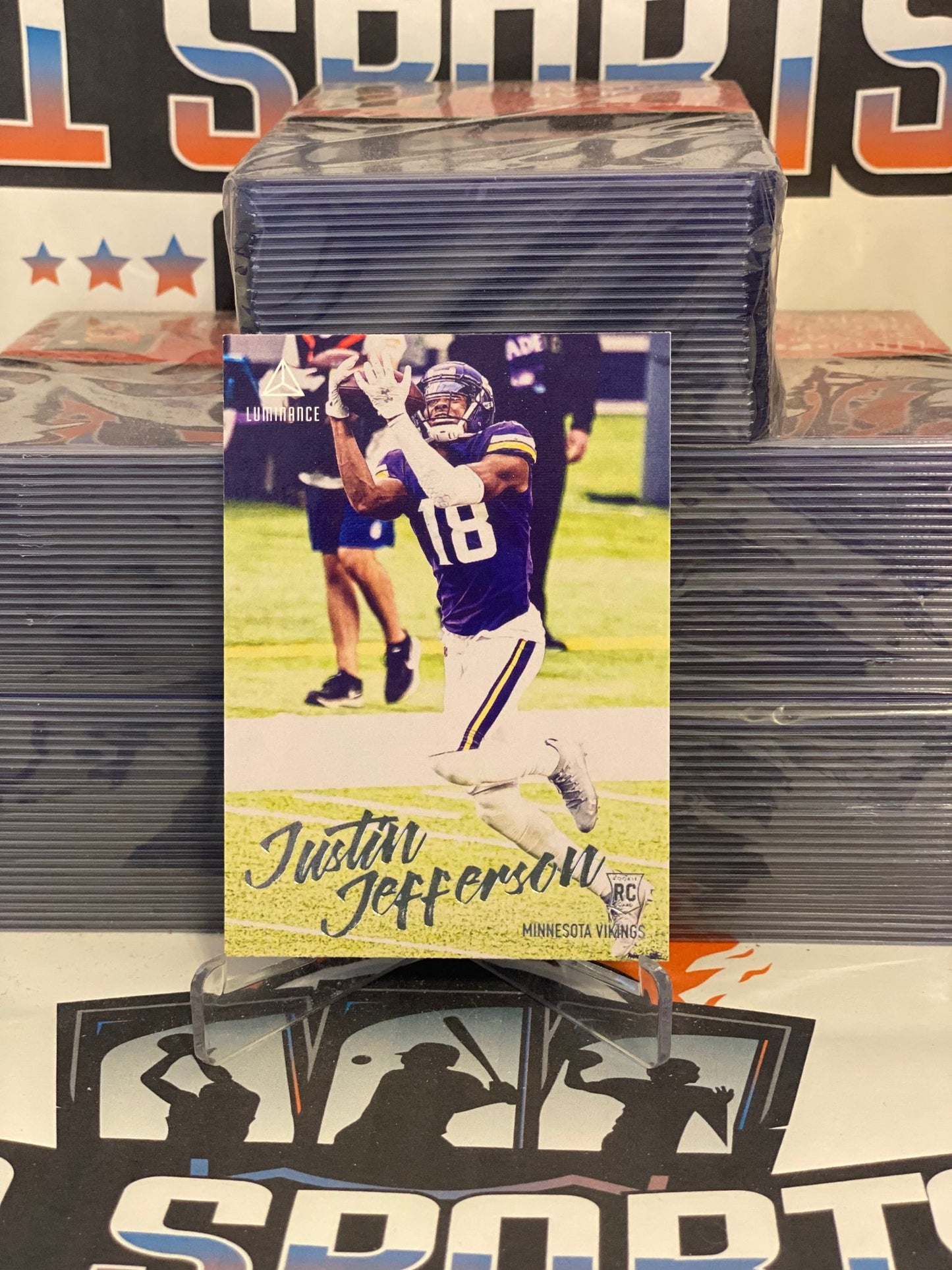 2020 Panini Chronicles (Luminance) Justin Jefferson Rookie #217