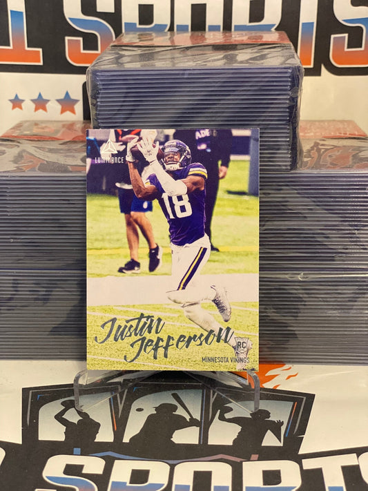 2020 Panini Chronicles (Luminance) Justin Jefferson Rookie #217