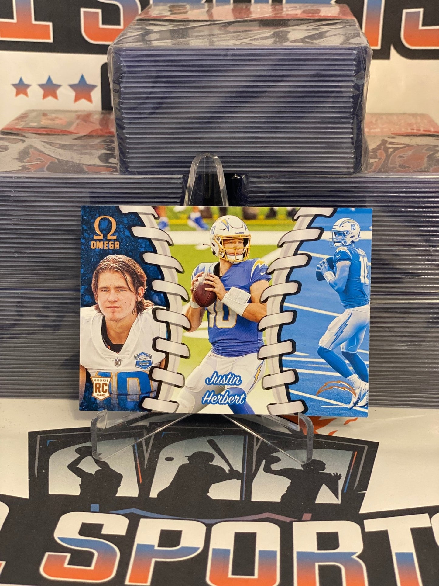 2020 Panini Chronicles (Omega) Justin Herbert Rookie #O-3