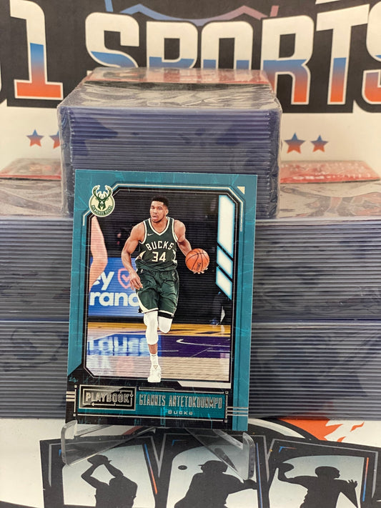 2020 Panini Chronicles (Playbook) Giannis Antetokounmpo #185