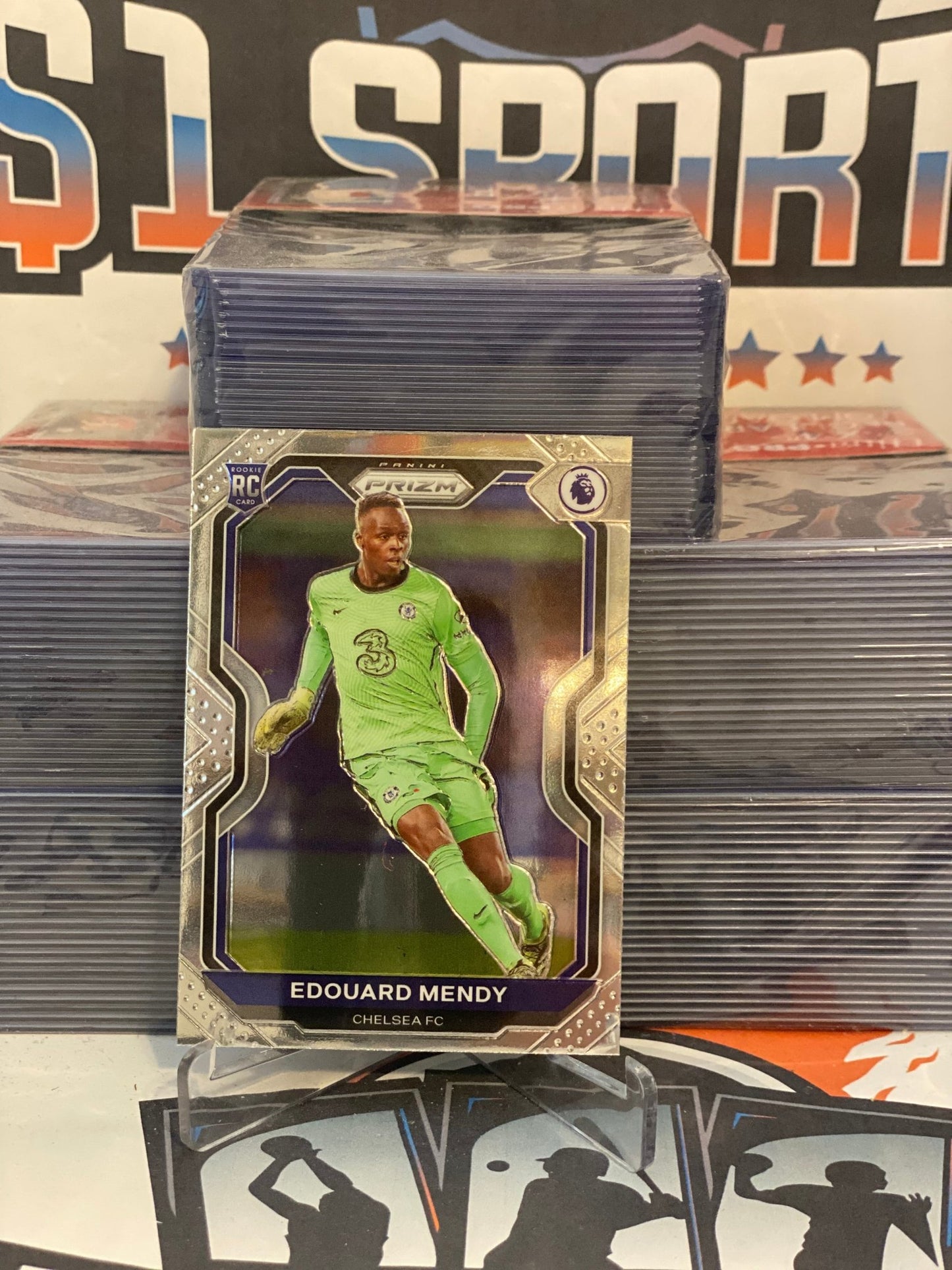 2020 Panini Chronicles (Prizm) Premier League Edouard Mendy Rookie #23