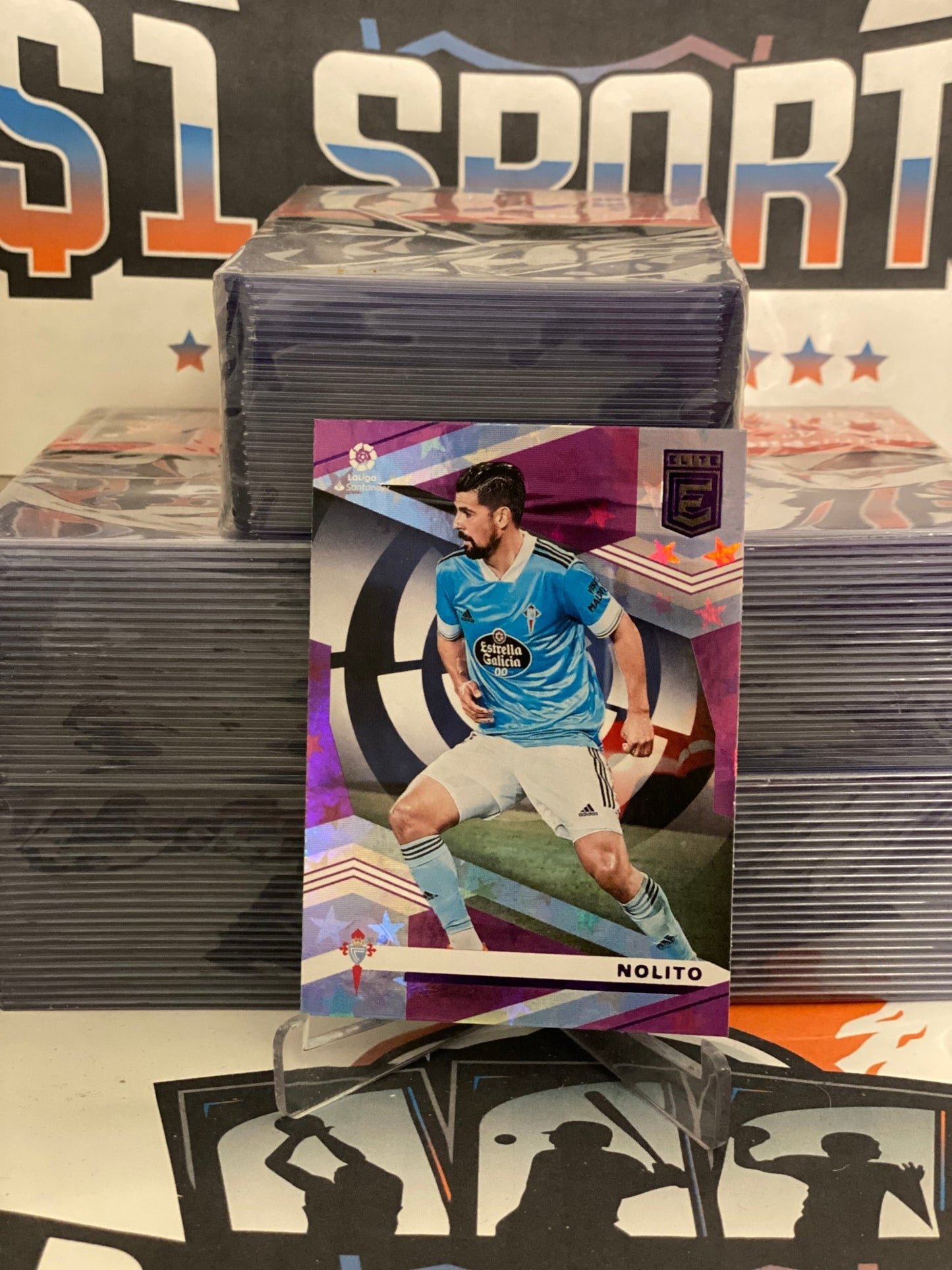 2020 Panini Chronicles (Purple Astro, Elite) La Liga Nolito #13