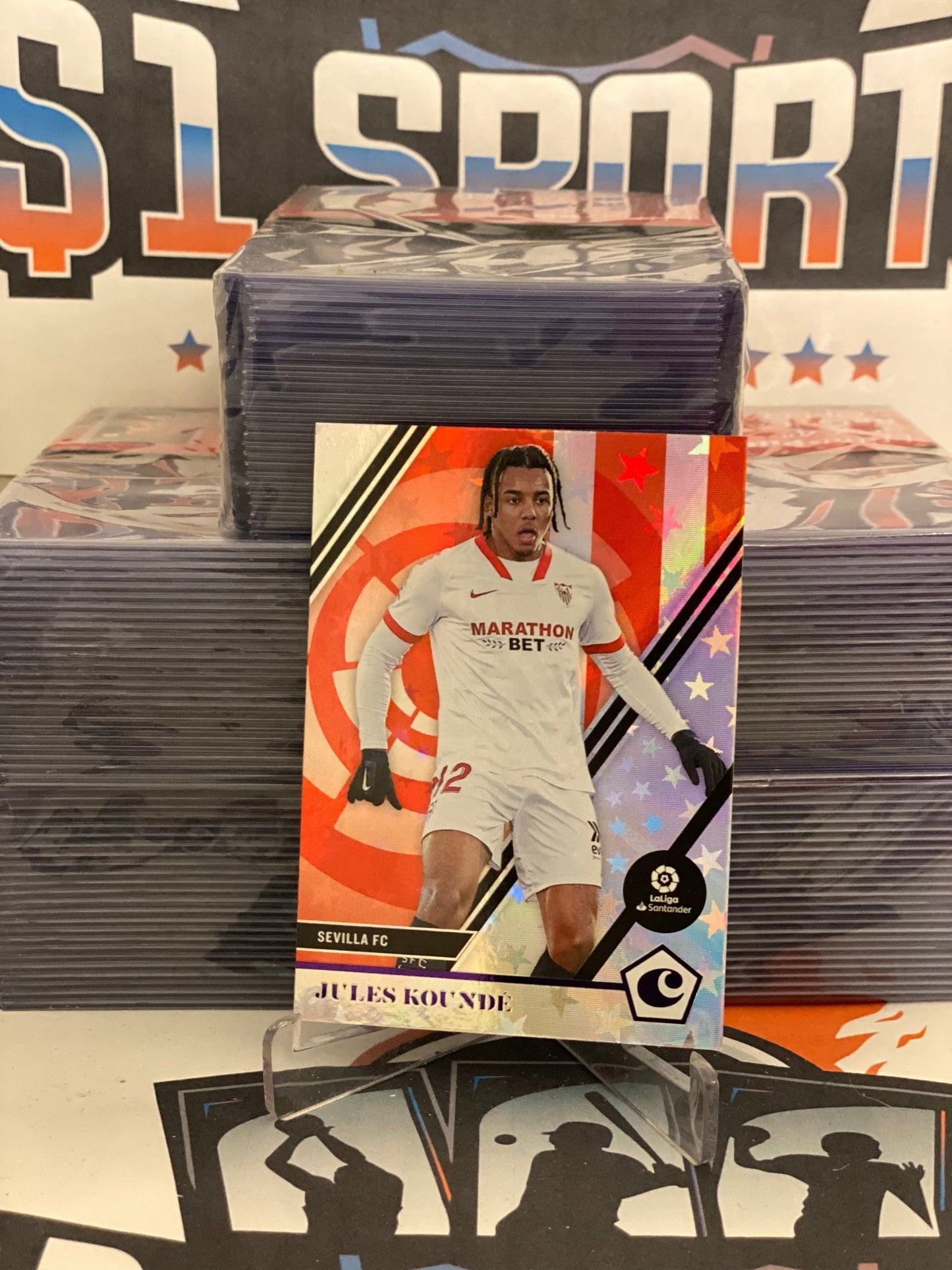 2020 Panini Chronicles (Purple Astro) La Liga Jules Kounde #19